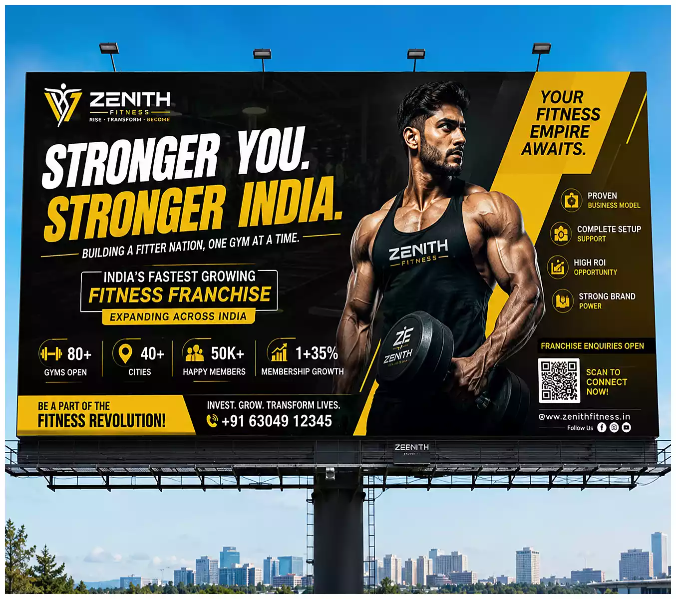 Zenith Fitness Billboard