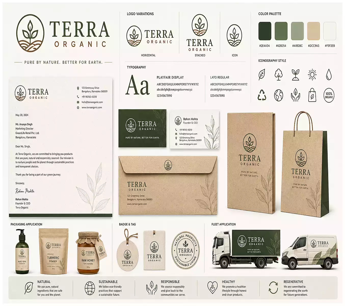 Terra Organic Brand Guidelines