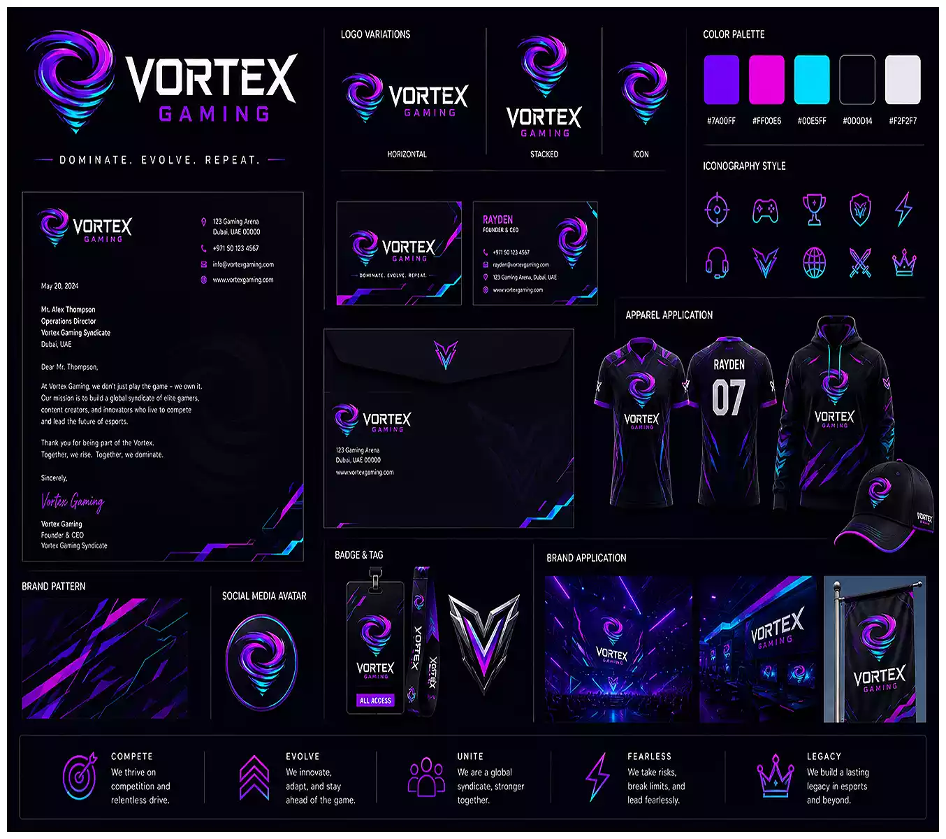 Vortex Gaming Identity