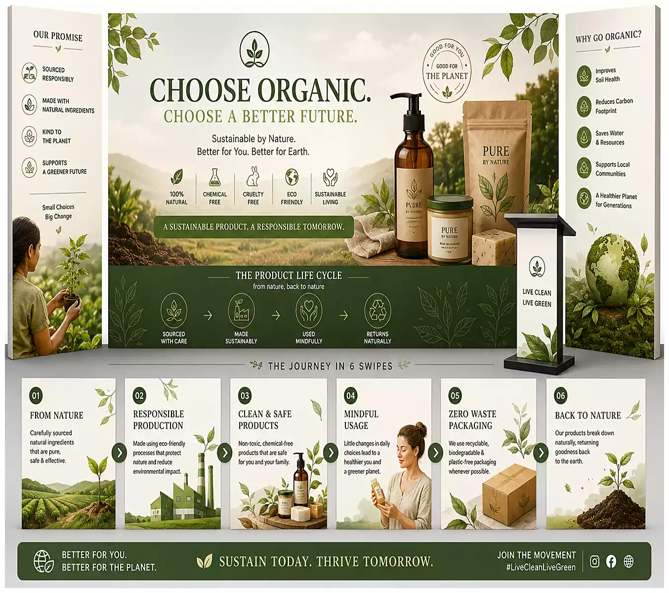 Eco-Friendly Organic Campaign