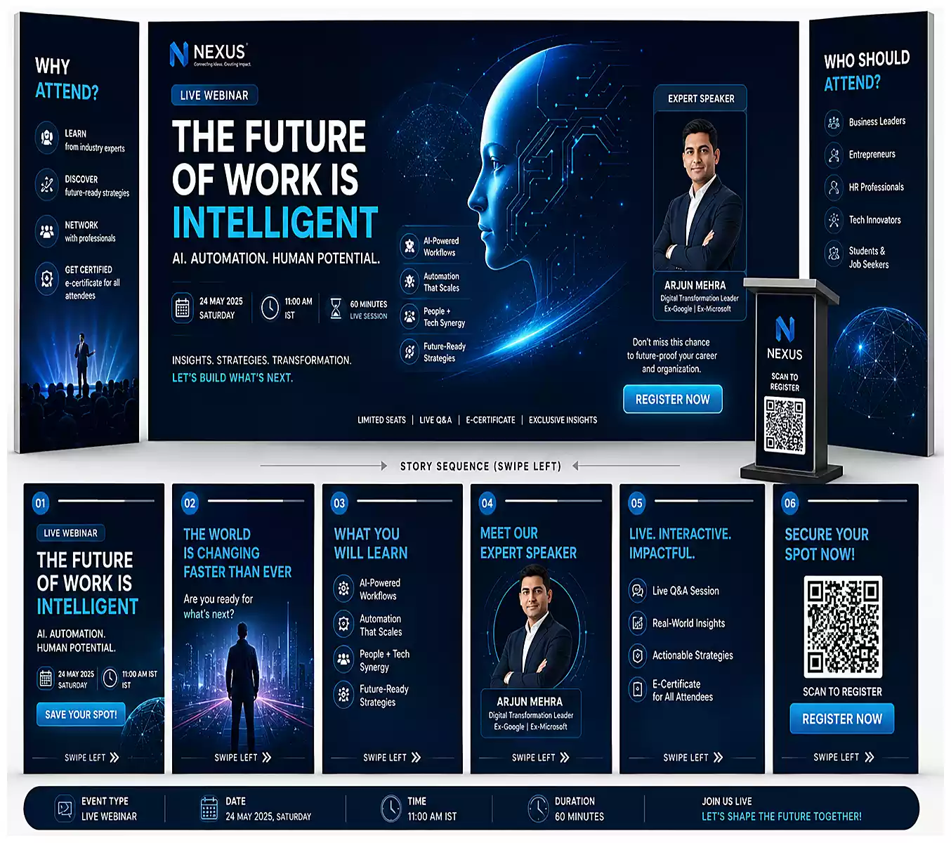 Nexus Webinar Story Layouts